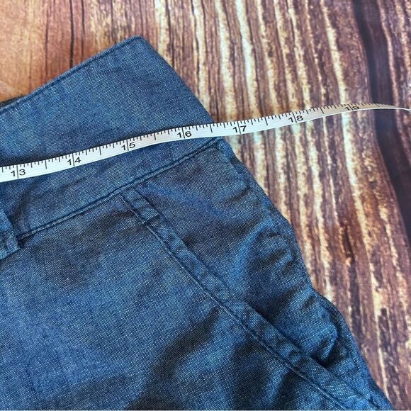 Women’s The Limited Linen Denim Short Size 10 - Picture 3 of 7